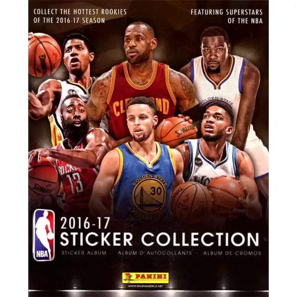 NBA Basketball Panini 2016-17 Basketball Sticker Collection Album