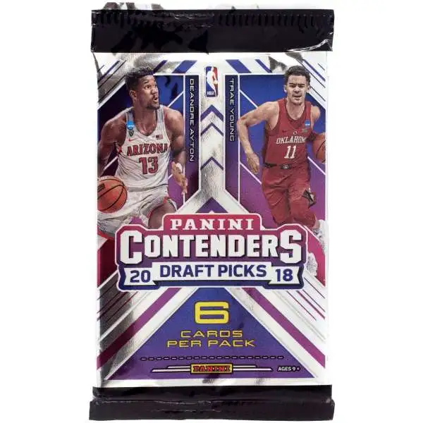 2018/19 Panini Contenders Draft Basketball 7-Pack Blaster Box