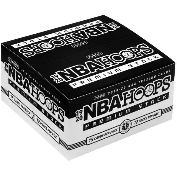 NBA Panini 2019-20 Hoops Premium Stock Basketball Trading Card CELLO MULTI-PACK Box [12 Packs]