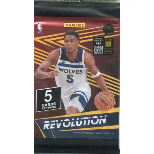 NBA Panini 2024-25 Revolution Basketball Trading Card HOBBY Pack [5 Cards]
