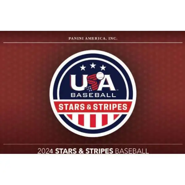 Team USA Panini 2024 Stars Stripes Baseball Trading Card MEGA Box 6