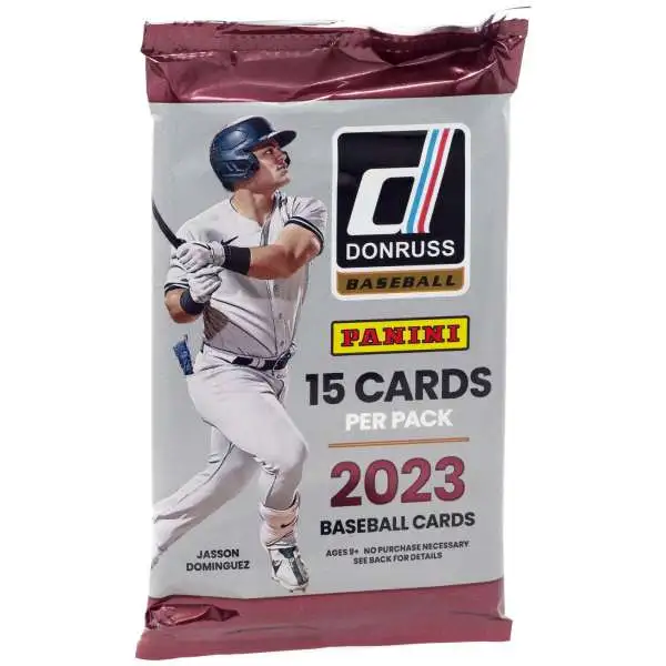 MLB Panini 2023 Donruss Baseball Trading Card BLASTER Pack [15 Cards]