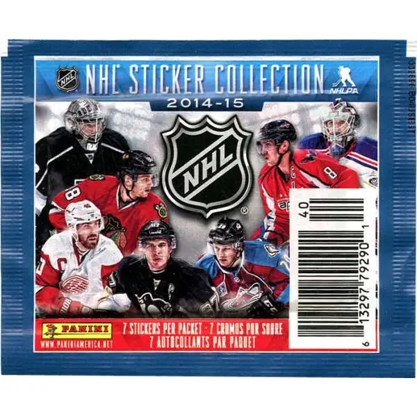 NHL Panini 2014-15 Hockey Sticker Collection Pack [7 Stickers]