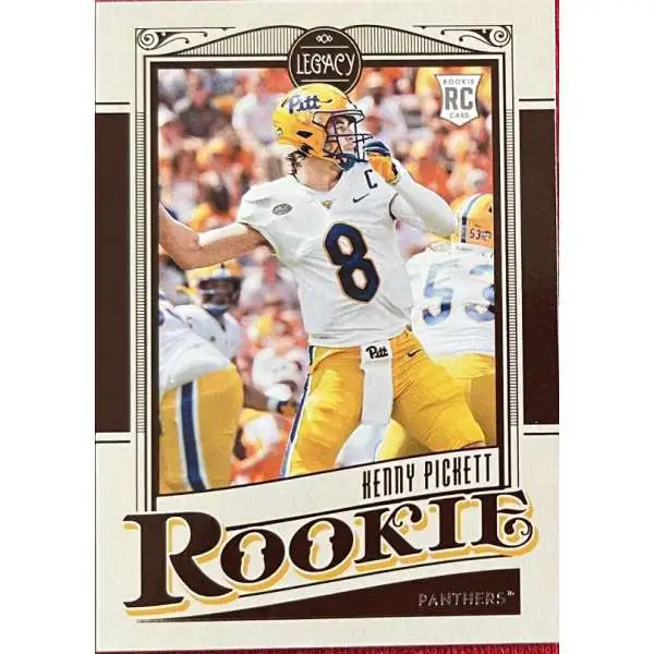 NFL Pittsburgh Panthers 2022 Panini Chronicles Legacy Draft Picks Kenny Pickett #1 [Rookie Card]