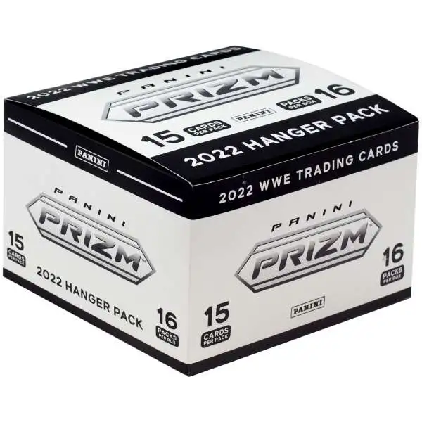 WWE Wrestling Panini 2022 Prizm Debut Edition Trading Card HANGER Box [16 Packs]