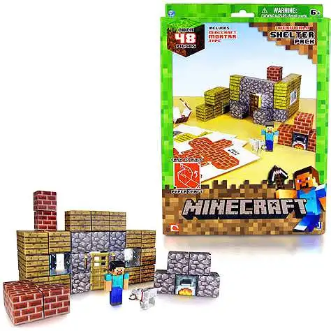 Minecraft Shelter Set Papercraft