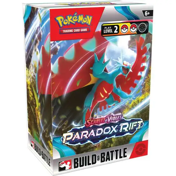 Pokemon Trading Card Game Scarlet & Violet Paradox Rift Build & Battle Box [4 Booster Packs & Promo Card]
