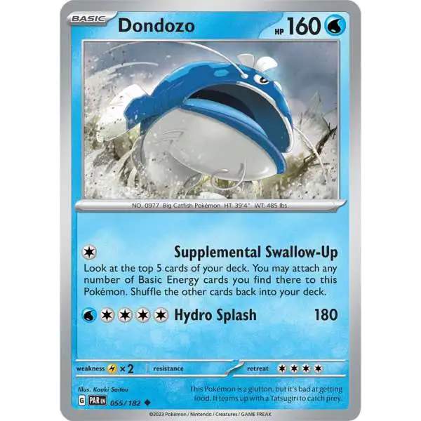 Pokemon Trading Card Game Paradox Rift Uncommon Dondozo #55