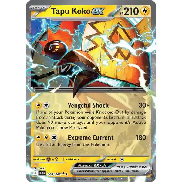 Tapu Koko ex - 068/182 - Ultra Rare