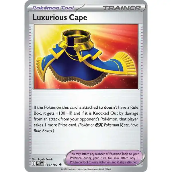 Pokemon Trading Card Game Paradox Rift Uncommon Luxurious Cape #166