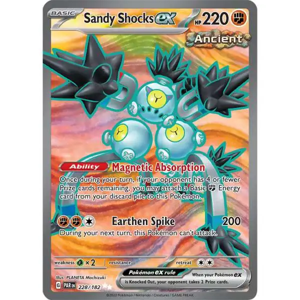 Pokemon Trading Card Game Paradox Rift Ultra Rare Sandy Shocks ex #228