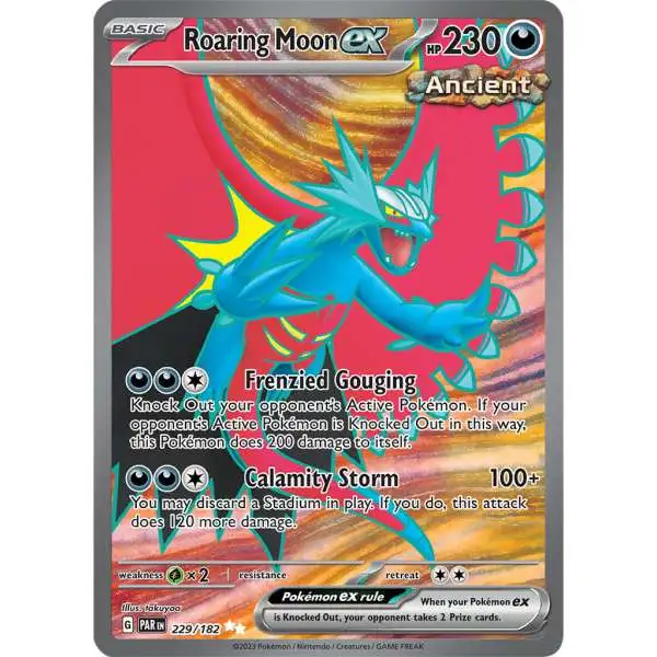 Pokémon Card Database - Paradox Rift - #124 Roaring Moon ex