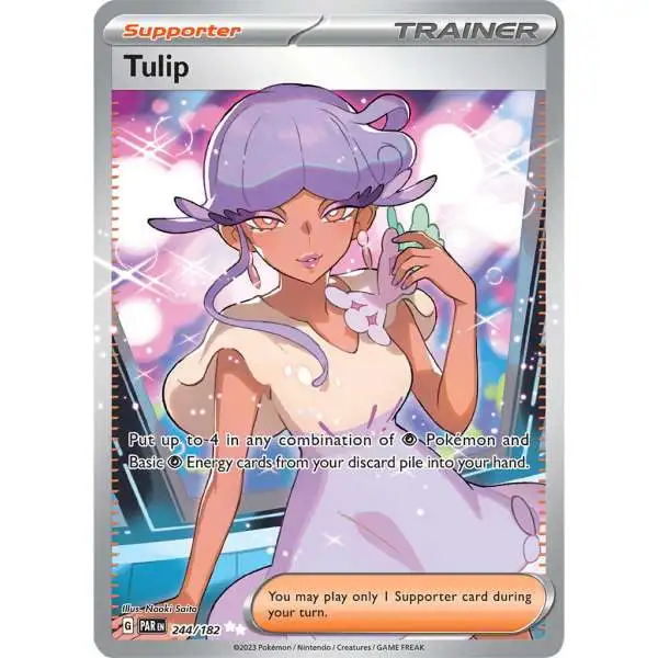 Pokemon Trading Card Game Paradox Rift Ultra Rare tulip #244