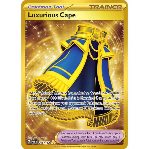 Pokemon Trading Card Game Paradox Rift Hyper Rare Luxurious Cape #265