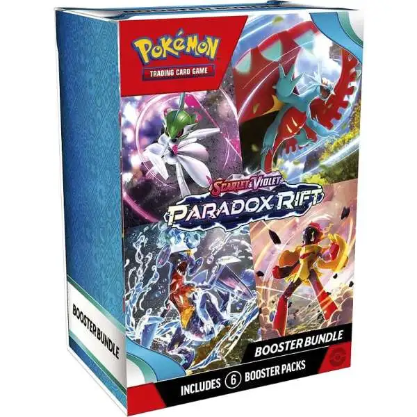 Pokemon Trading Card Game Scarlet & Violet Paradox Rift Booster Bundle [6 Packs]