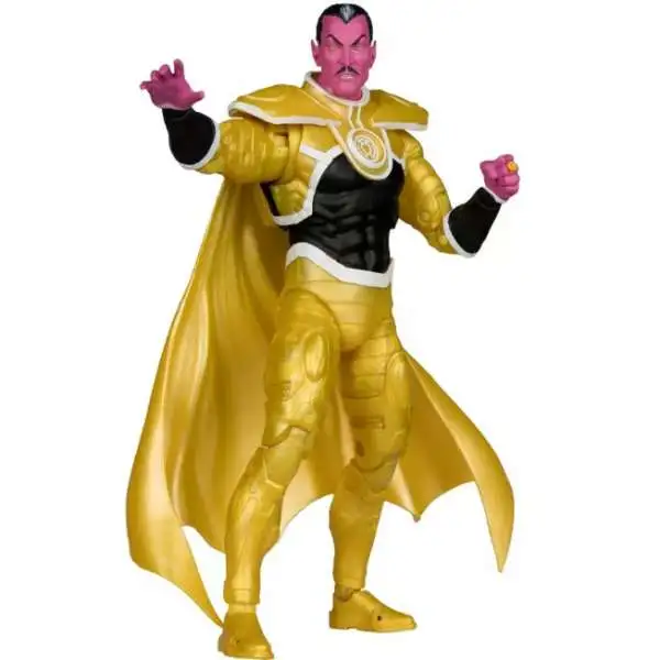 McFarlane Toys DC Multiverse Gold Label Collection Sinestro Exclusive Action Figure [Parallax Armor, Green Lantern, Damaged Package]
