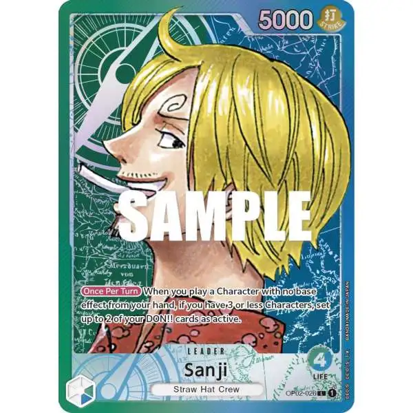 One Piece Trading Card Game Paramount War Single Card Leader Smoker