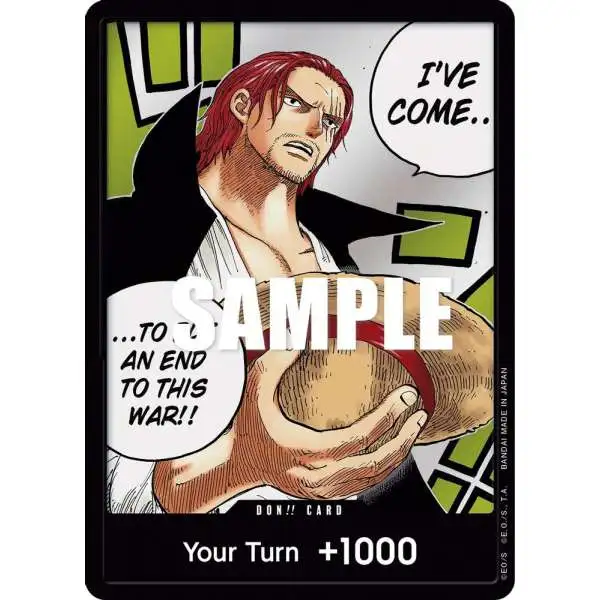 One Piece Trading Card Game Paramount War DON!! DON!! Card OP02-078 [OP-02 Exclusive]