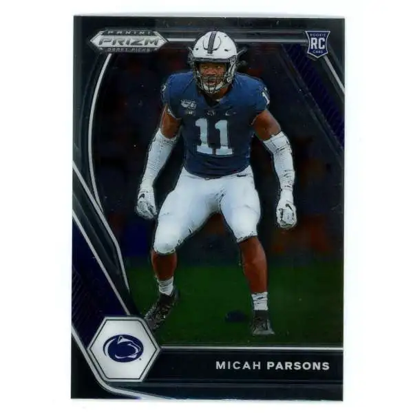 NFL 2021 Panini Prizm Draft Picks Micah Parsons #136 [Rookie]