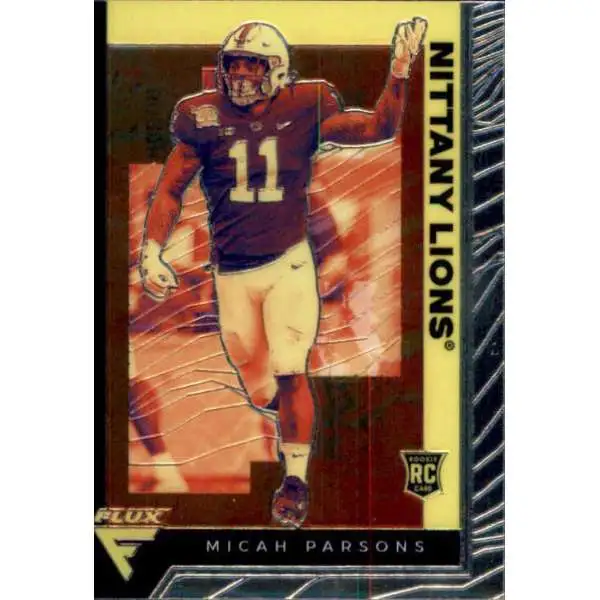 NFL 2021 Panini Chronicles Flux Draft Picks Micah Parsons #227 [Rookie]