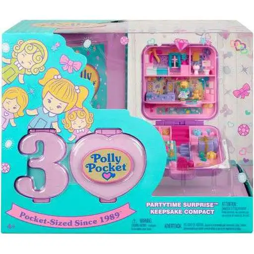 Polly Pocket Partytime Surprise Keepsake Compact Playset [Damaged Package]