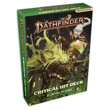 Pathfinder 2nd Edition Critical Hit Deck Game Accessory