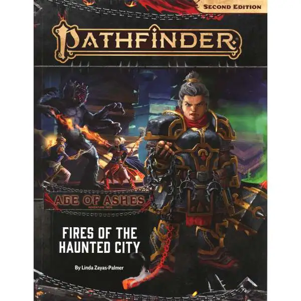 Pathfinder 2st Edition Age of Ashes Fires of the Haunted City Roleplaying Book