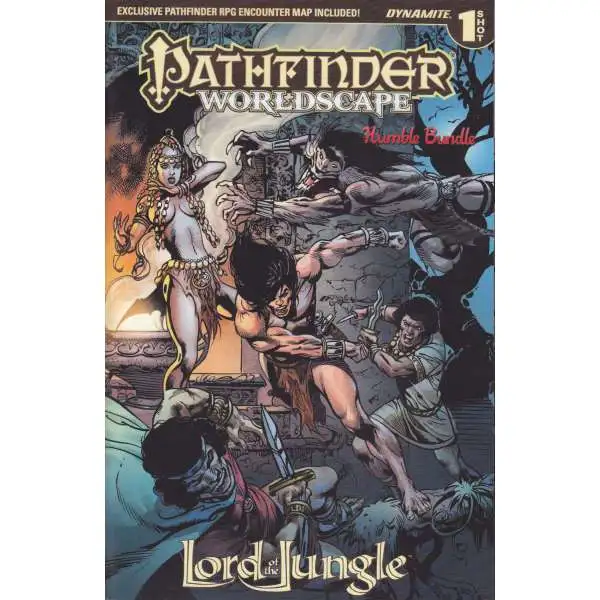 Dynamite Entertainment Pathfinder Worldscape Lord of The Jungle Comic Book [Humble Bundle One Shot]