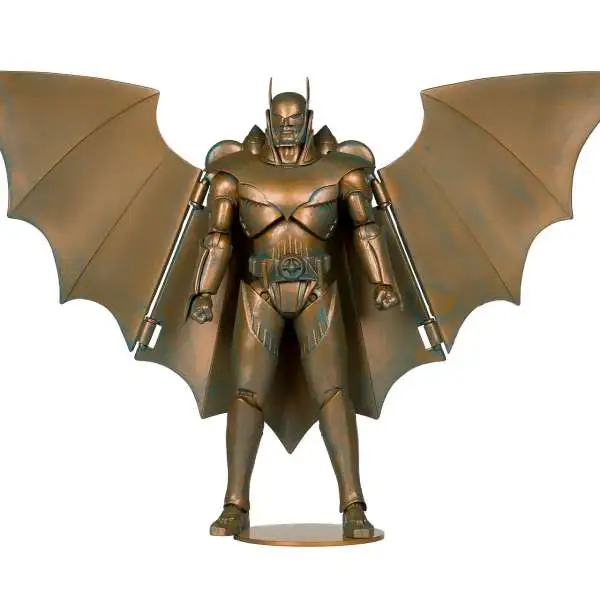 McFarlane Toys DC Multiverse Gold Label Collection Armored Batman Exclusive Only 6,400 Made! Action Figure [Kingdom Come, PATINA Edition]