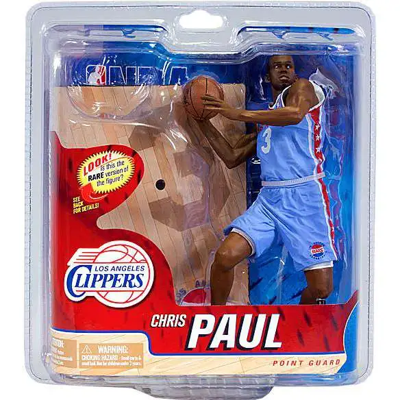 McFarlane Toys NBA Los Angeles Clippers Sports Picks Basketball Series 21 Chris Paul Action Figure [Powder Blue Jersey]