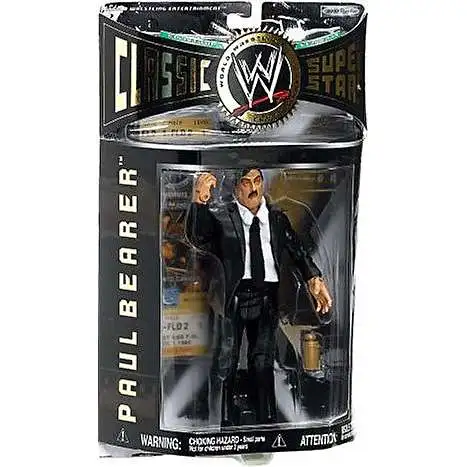 WWE Wrestling Classic Superstars Series 9 Paul Bearer Action Figure [Long Tie Variant]