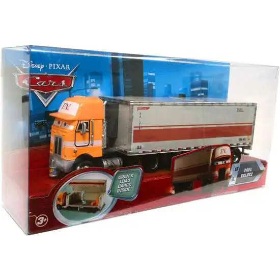 Disney Pixar Cars Paul Valdez 155 Diecast Car Hauler Mattel Toys