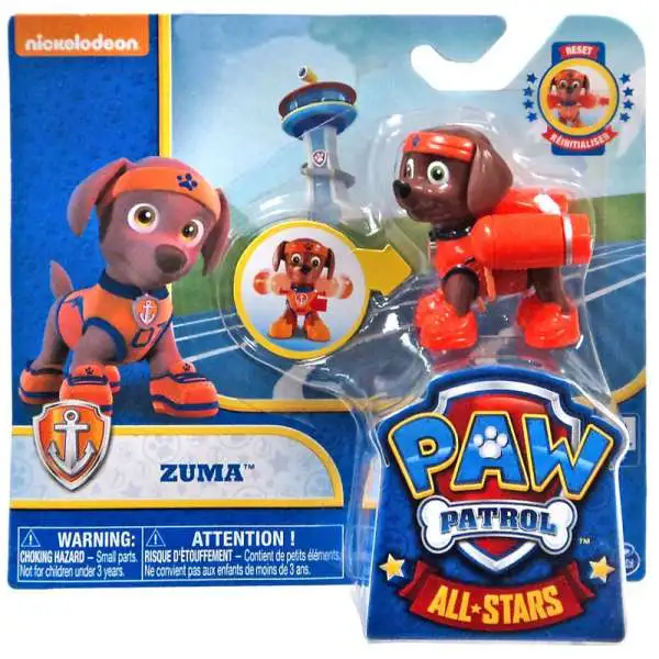 Paw Patrol All Stars Zuma Exclusive Figure