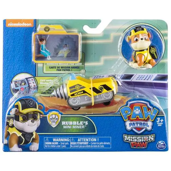 Paw Patrol Mission Paw Pack Pup Mission Card Mission Paw Marshall ...