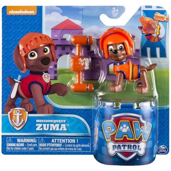 Paw Patrol Mission Quest Zuma Figure [Loose]