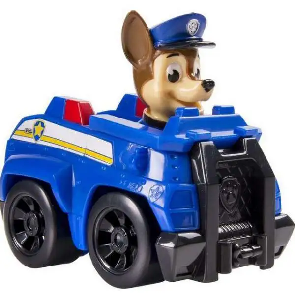 Paw Patrol Rescue Racer Chase in Police Vehicle Figure [Figure Does Not Come Out!]