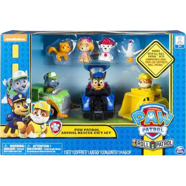 Paw Patrol Roll Patrol Animal Rescue Exclusive Gift Set [Damaged Package]