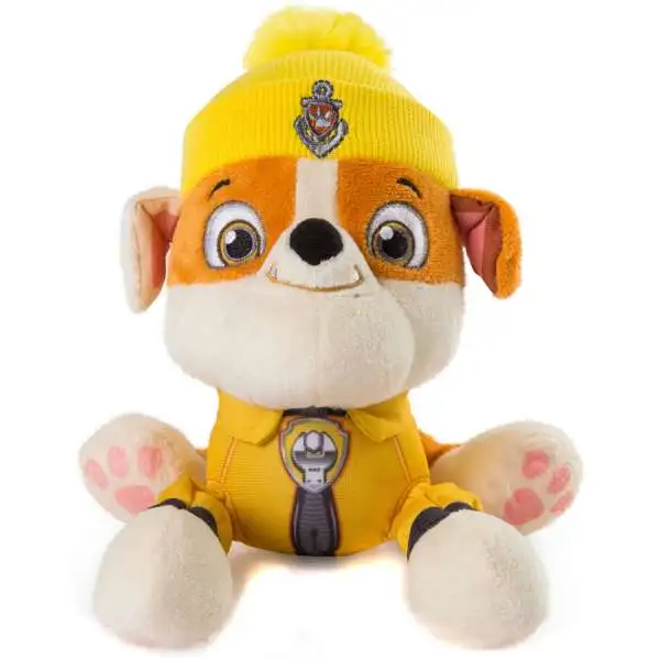 Paw Patrol The Great Snow Rescue Rubble Exclusive 8-Inch Plush