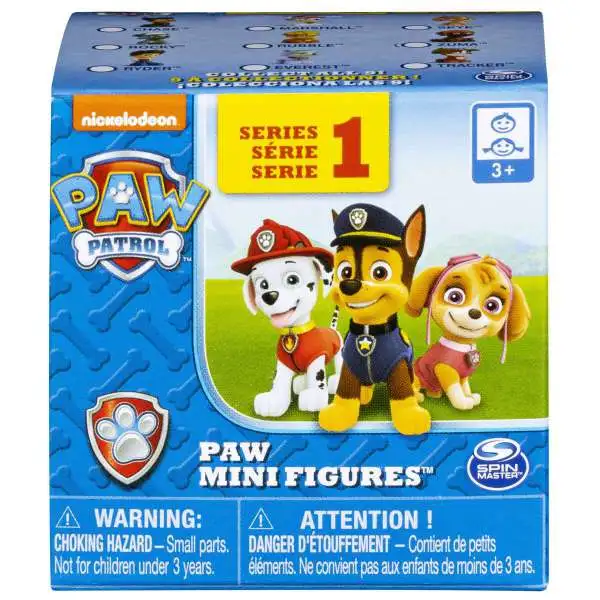 Paw Patrol Paw Mini Figures Series 1 Mystery Pack [1 RANDOM Figure]