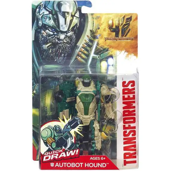 Transformers Age of Extinction Power Battler Autobot Hound Action Figure [Damaged Package]