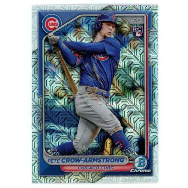 MLB Topps 2024 Bowman Chrome Baseball Mojo Refractor Pete Crow-Armstrong #45 [Rookie]