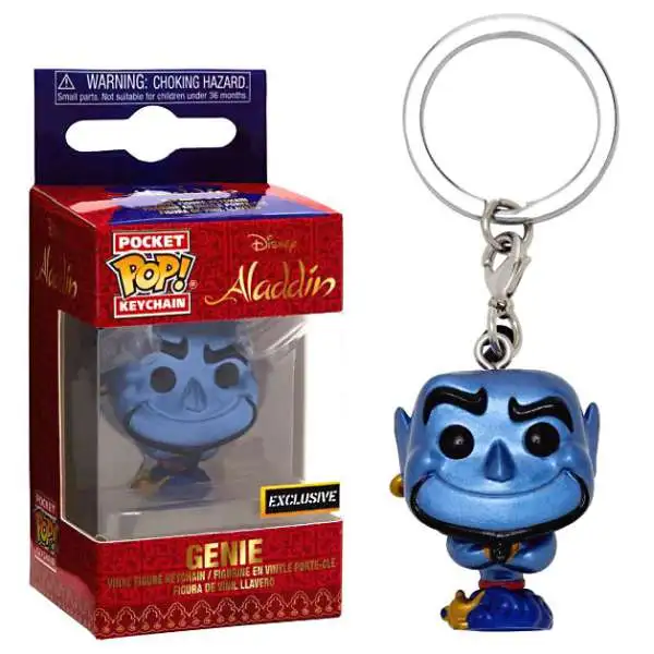 Funko Disney Aladdin Pocket POP! Genie Exclusive Keychain [Metallic]