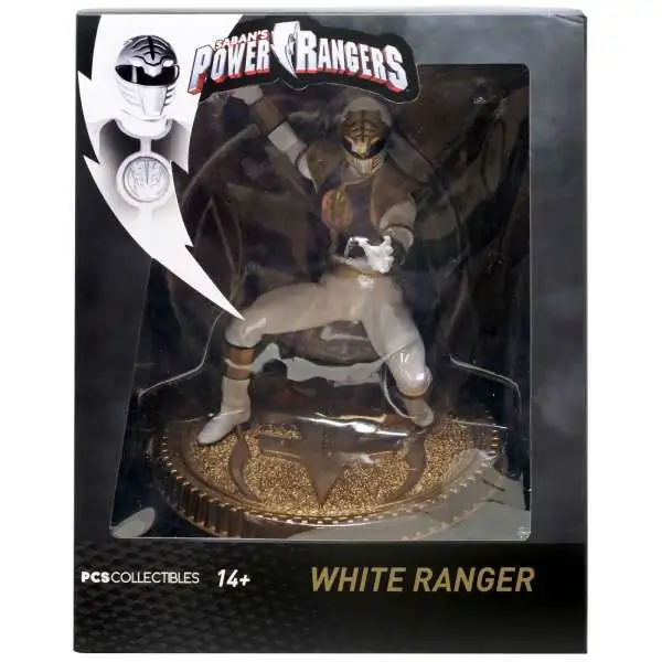 Power Rangers Mighty Morphin White Ranger Exclusive 7-Inch Statue