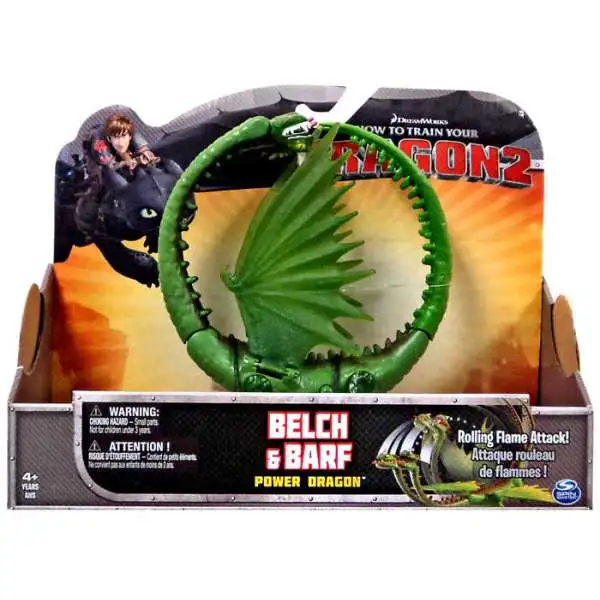 How to Train Your Dragon 2 Power Dragons Belch & Barf Action Figure [Zippleback]