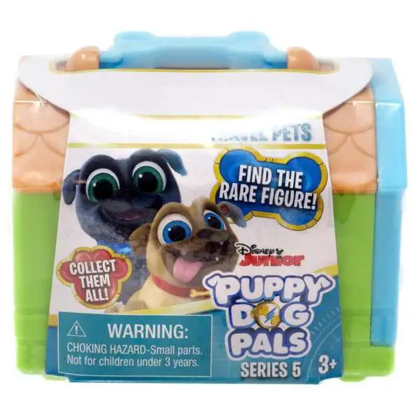 Disney Junior Puppy Dog Pals Series 5 Travel Pets Mystery Pack [Green]