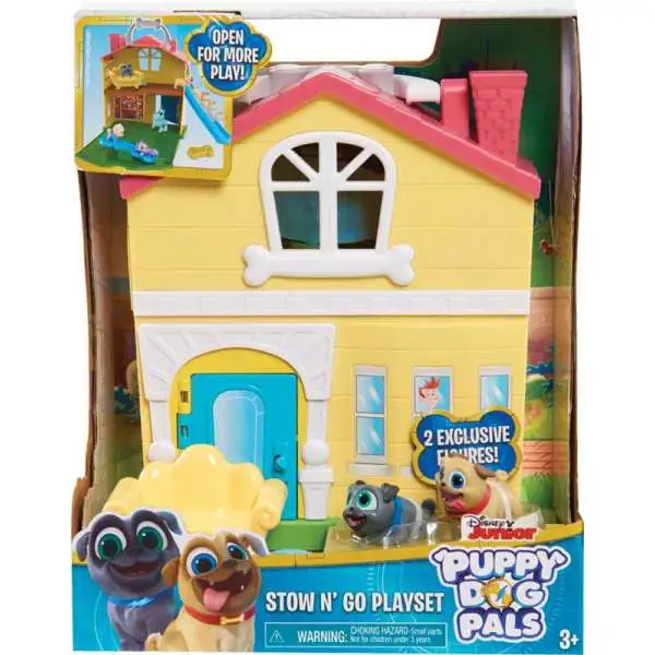 Disney Junior Puppy Dog Pals Stow N' Go Playset Playset