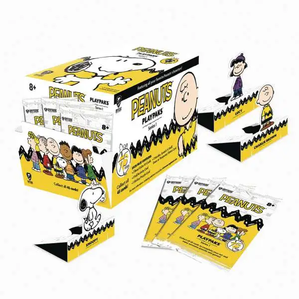 Peanuts Playpaks Series 1 Trading Card Box [24 Packs] (Pre-Order ships January)