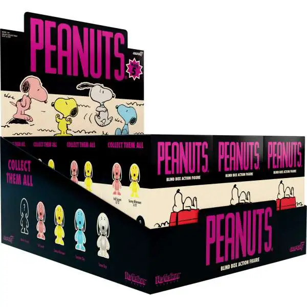 ReAction Peanuts Wave 5 More Snoopies Mystery Box [12 Packs]