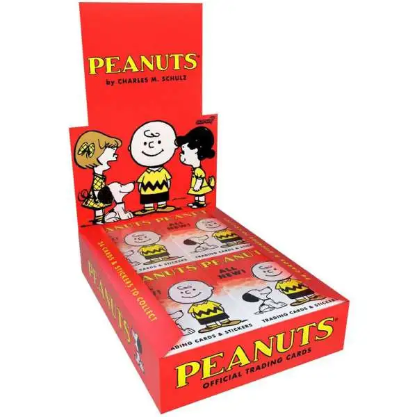Peanuts Series 1 Peanuts Trading Card Wax Pack Box [24 Packs, Exclusive Colorway Version]