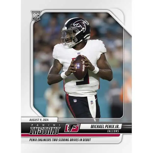 NFL Atlanta Falcons 2024 Instant Preseason Football Michael Penix Jr. #4 [Rookie]